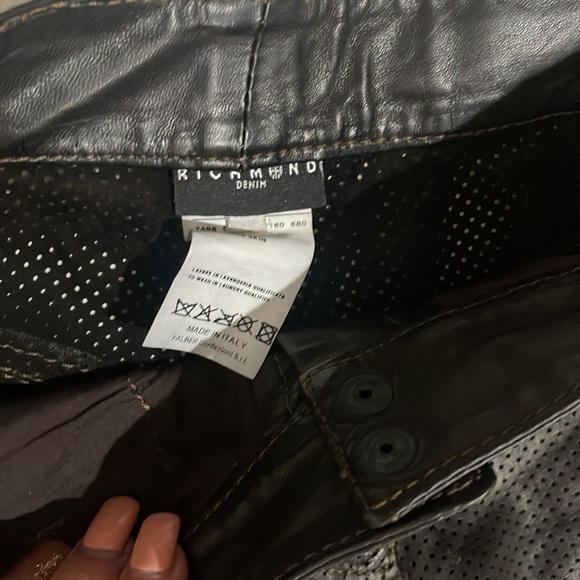 John Richmond Lamb skin pants - Picture 4 of 9